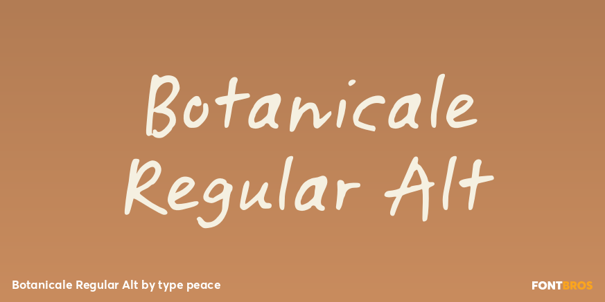 Botanicale Regular Alt Poster