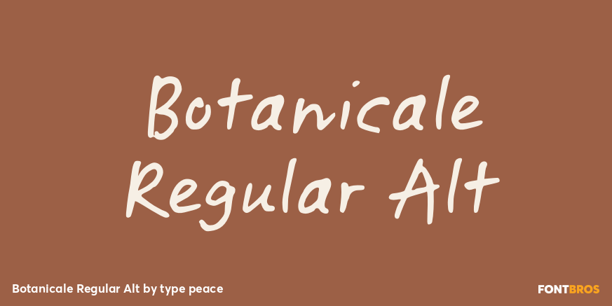 Botanicale Regular Alt Poster