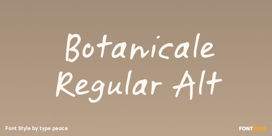 Botanicale Regular Alt Poster