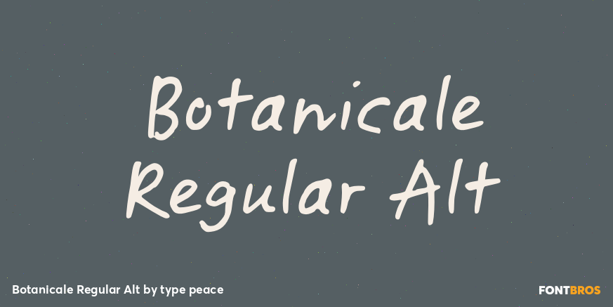 Botanicale Regular Alt Poster