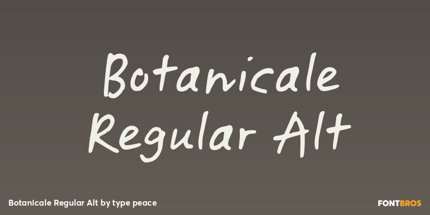 Botanicale Regular Alt Poster