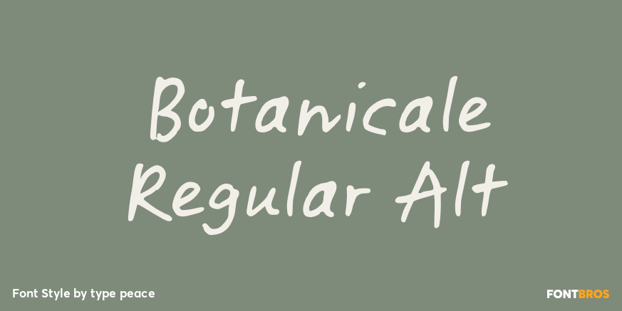 Botanicale Regular Alt Poster