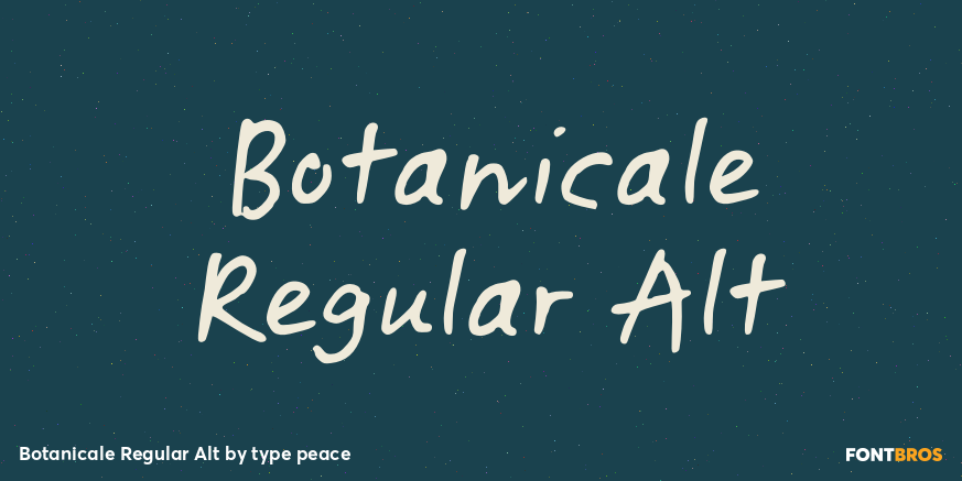 Botanicale Regular Alt Poster