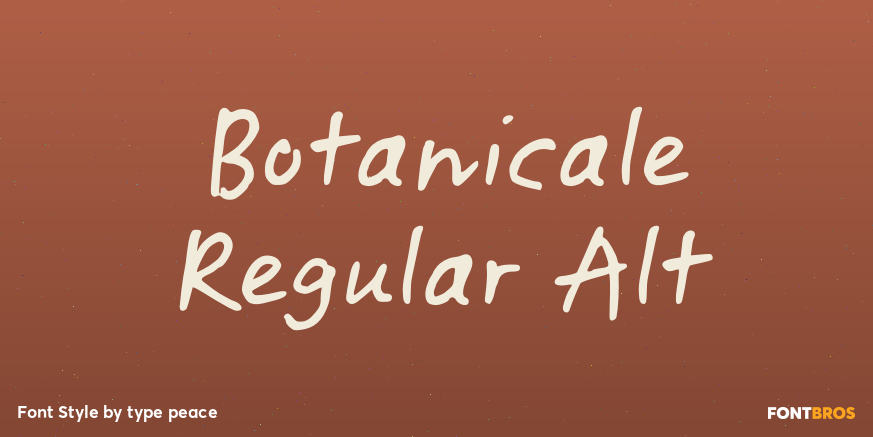 Botanicale Regular Alt Poster