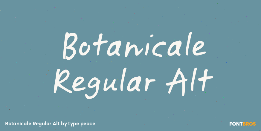 Botanicale Regular Alt Poster