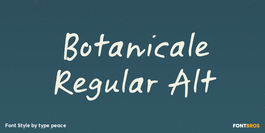 Botanicale Regular Alt Poster