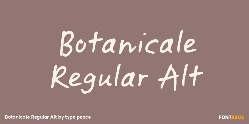Botanicale Regular Alt Poster