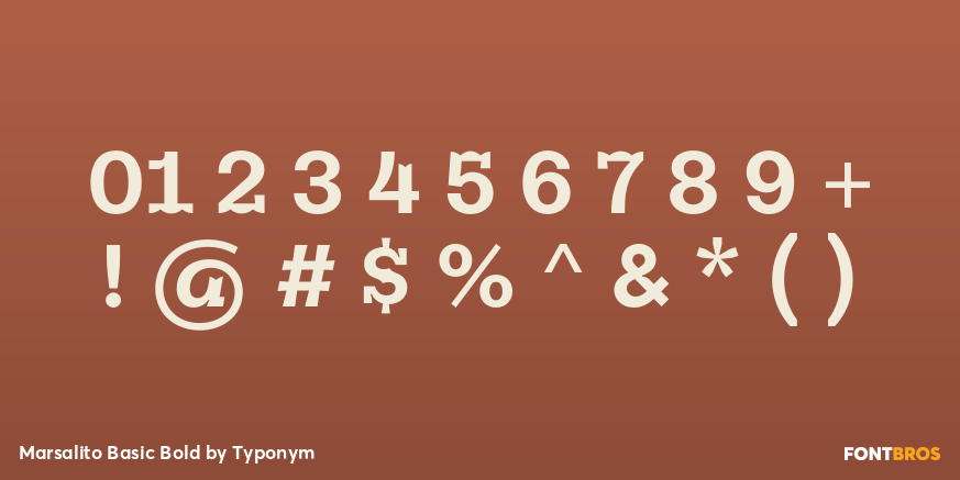 Marsalito Basic Bold Font Poster #4