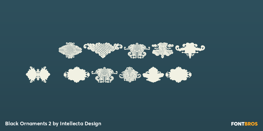 Black Ornaments 2 Poster