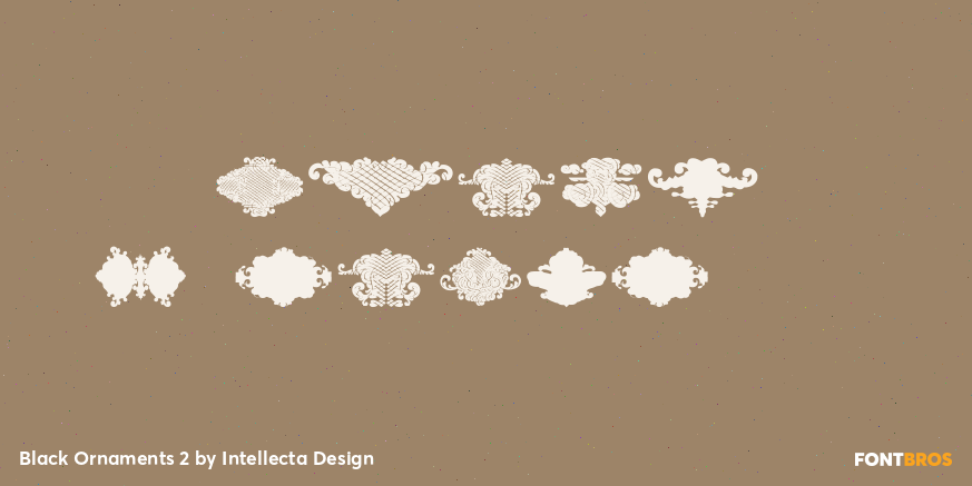 Black Ornaments 2 Poster