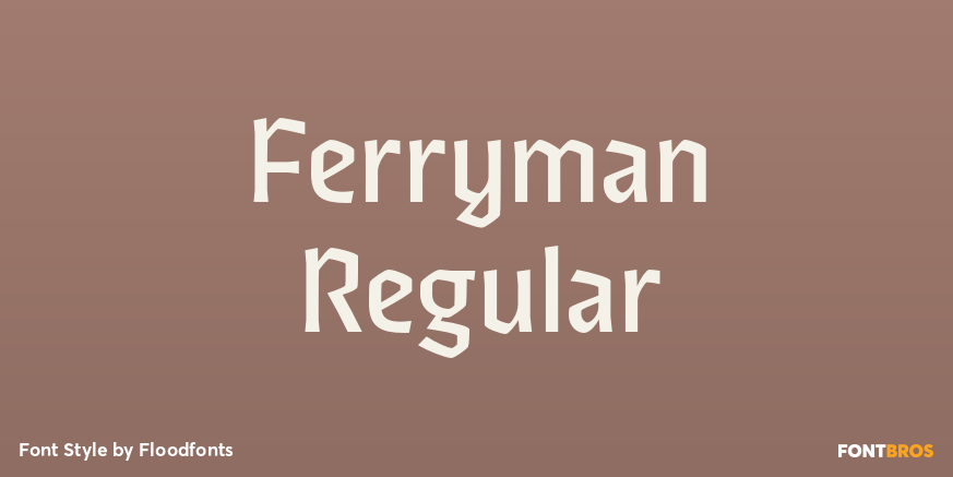 Ferryman Regular Poster