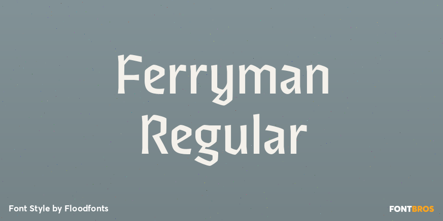 Ferryman Regular Poster