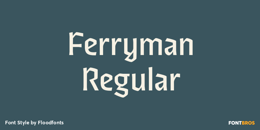 Ferryman Regular Poster