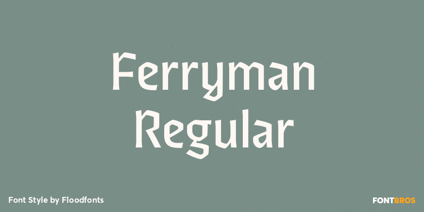 Ferryman Regular Poster