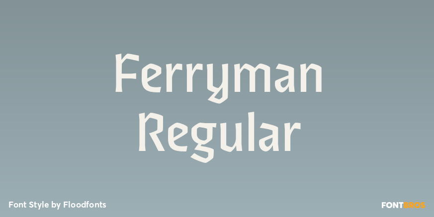 Ferryman Regular Poster