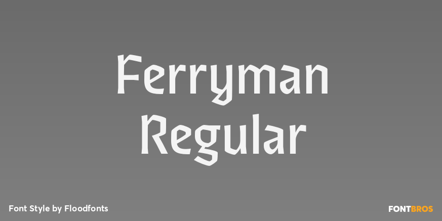 Ferryman Regular Poster