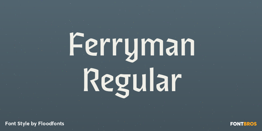 Ferryman Regular Poster