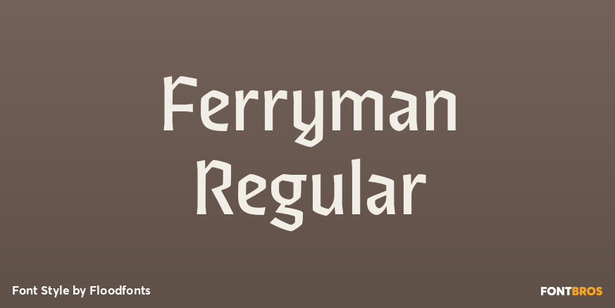 Ferryman Regular Poster