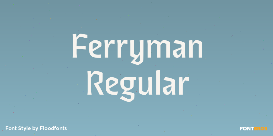 Ferryman Regular Poster
