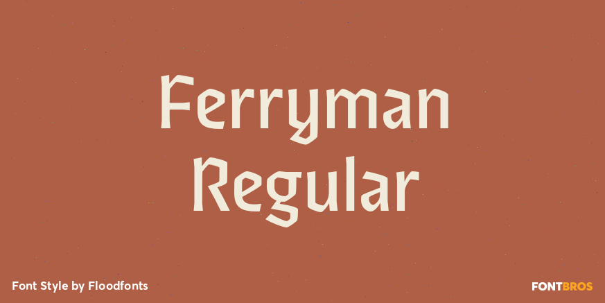 Ferryman Regular Poster