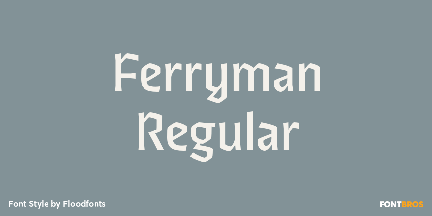 Ferryman Regular Poster