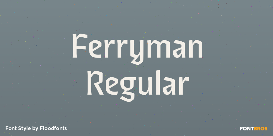 Ferryman Regular Poster