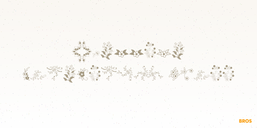 Azalleia Ornaments Three Poster