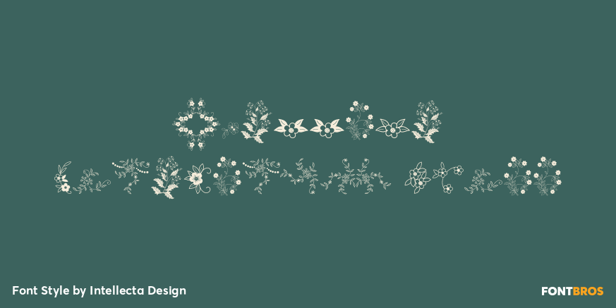 Azalleia Ornaments Three Poster