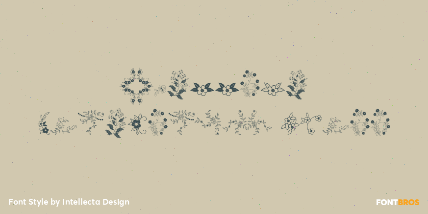 Azalleia Ornaments Three Poster