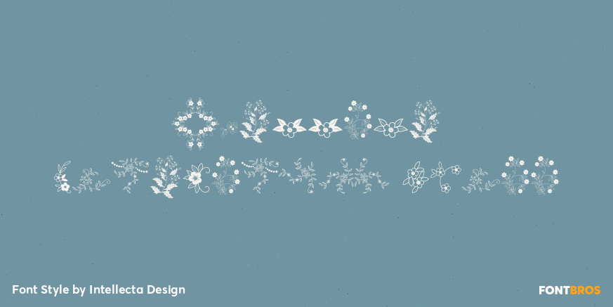 Azalleia Ornaments Three Poster