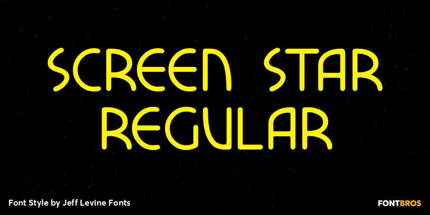 Screen Star Regular Poster