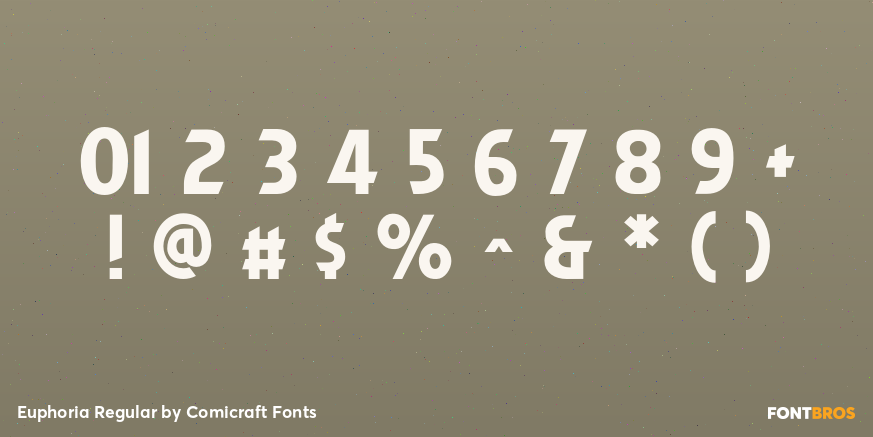 Euphoria Regular Font Poster #4
