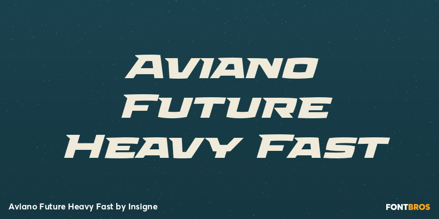 Aviano Future Heavy Fast Poster