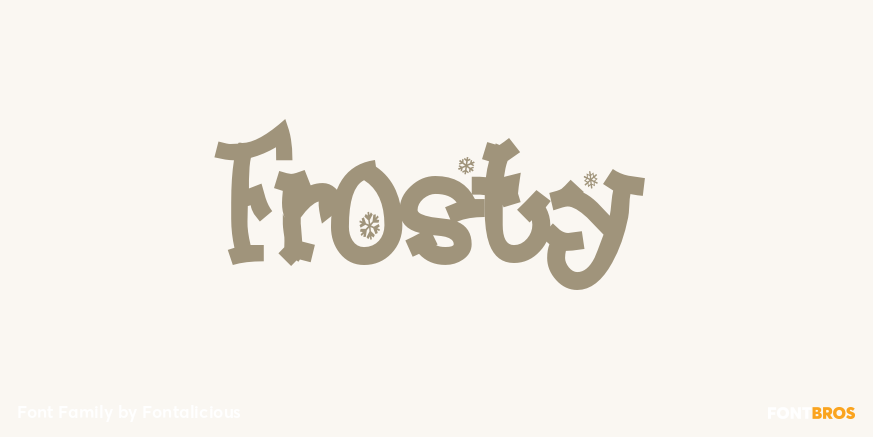 Frosty Font Family