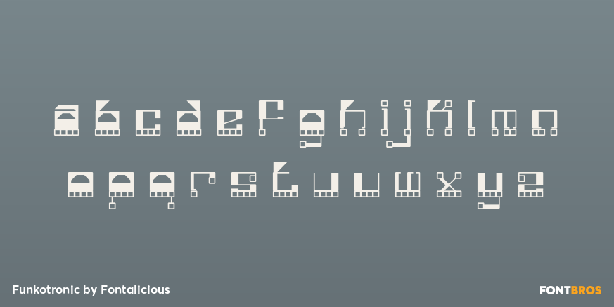 Funkotronic Font Poster #1