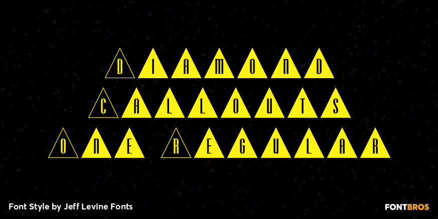 Diamond Callouts One Regular Poster