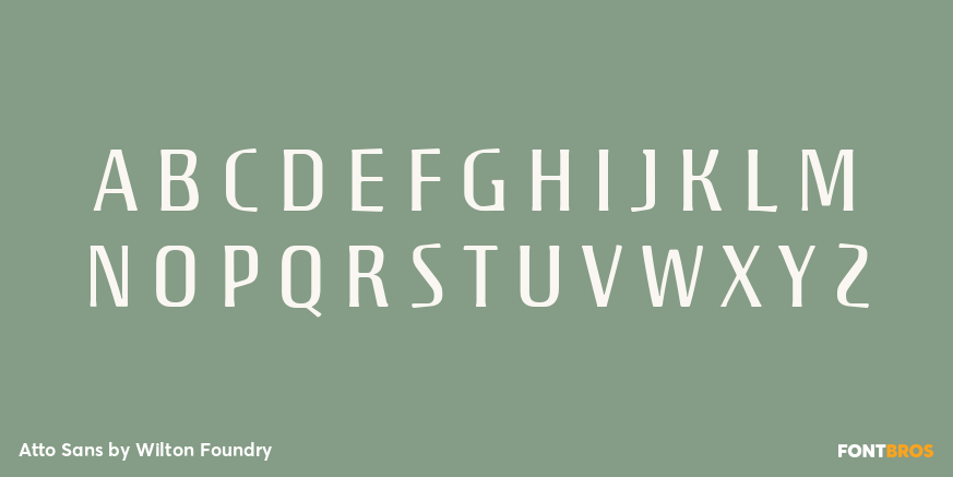 Atto Sans Font Poster #1