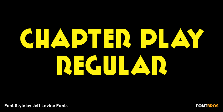 Chapter Play Regular Poster