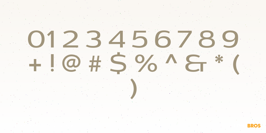 Dienstag Medium Font Poster #1