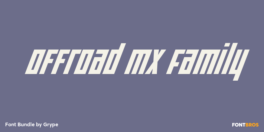 Offroad MX Family Poster