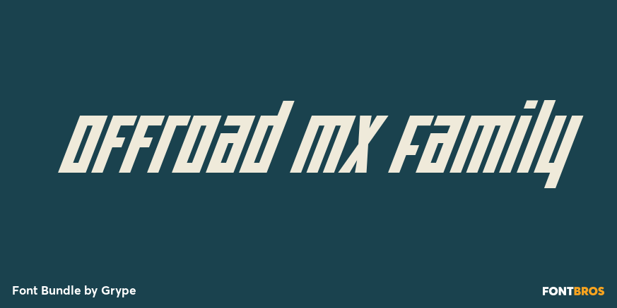 Offroad MX Family Poster