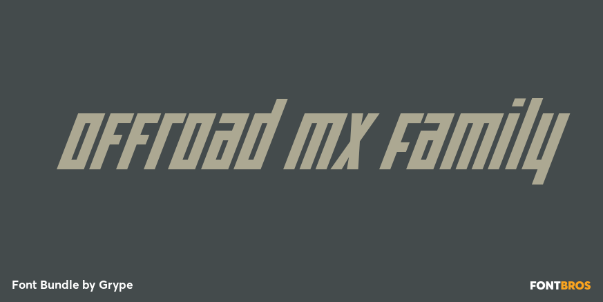 Offroad MX Family Poster