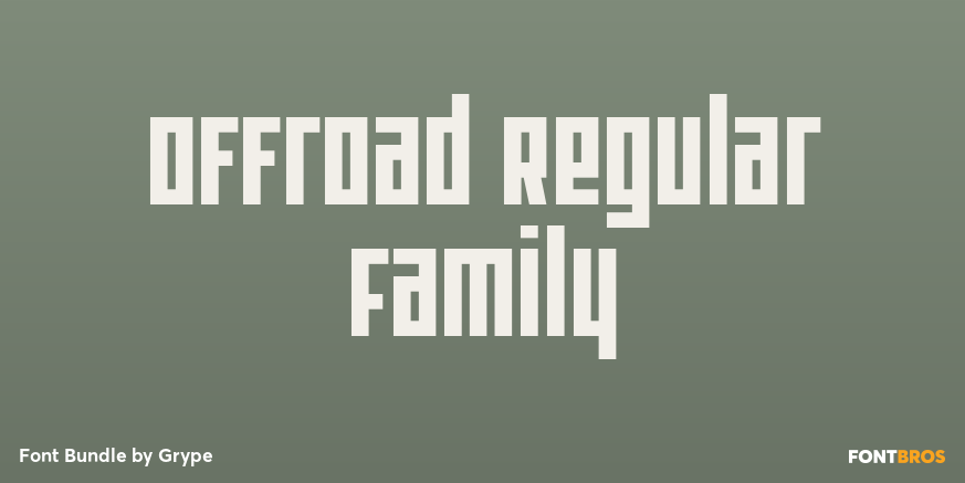 Offroad Regular Family Poster