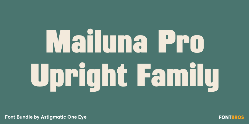 Mailuna Pro Upright Family Poster