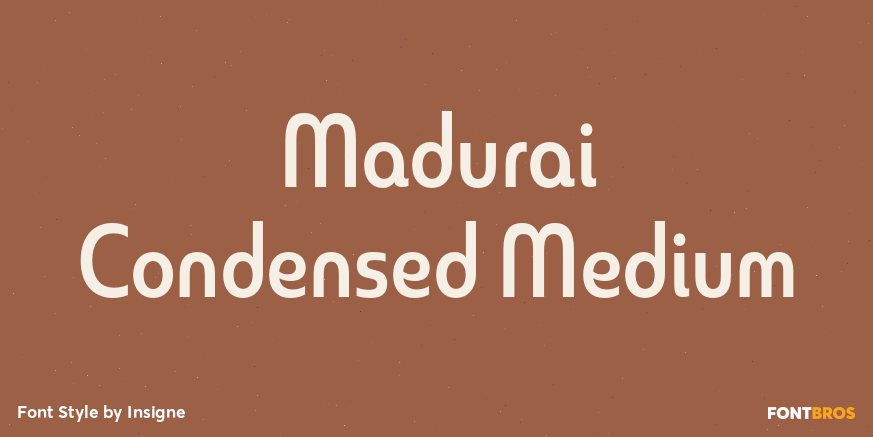 Madurai Condensed Medium Poster