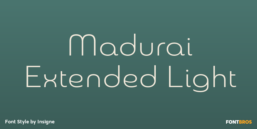 Madurai Extended Light Poster