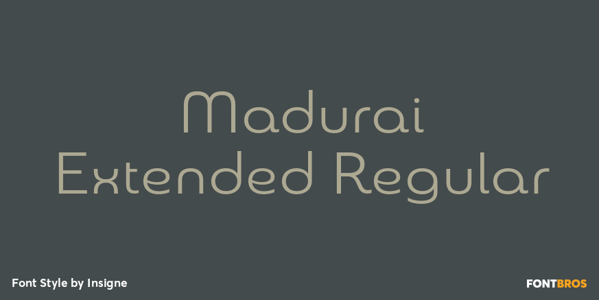 Madurai Extended Regular Poster