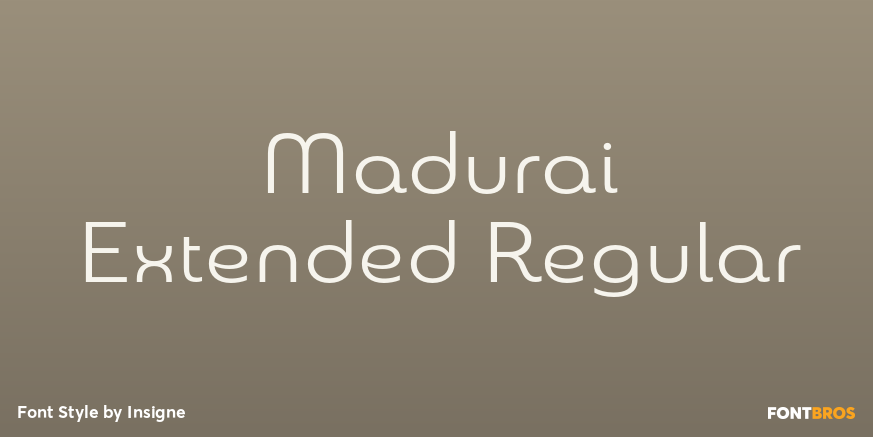 Madurai Extended Regular Poster