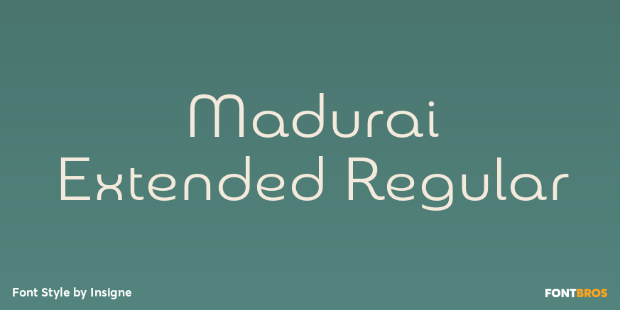 Madurai Extended Regular Poster