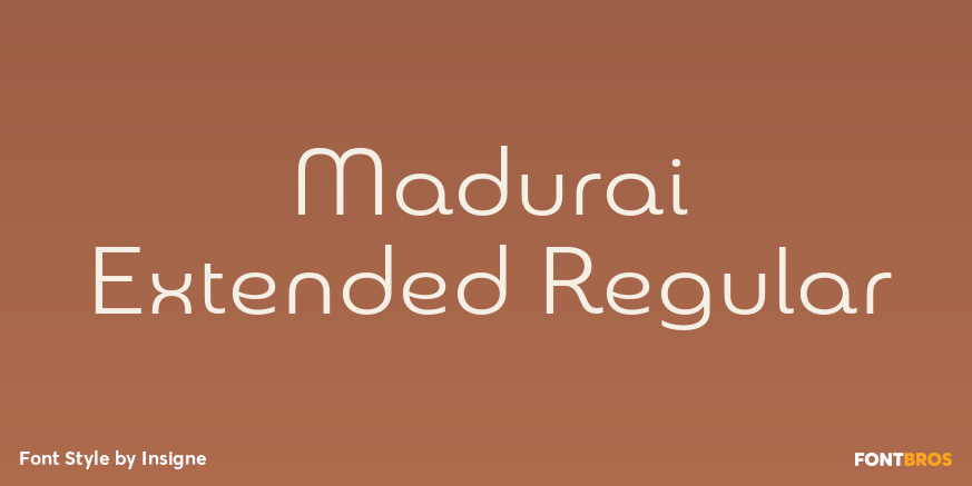 Madurai Extended Regular Poster